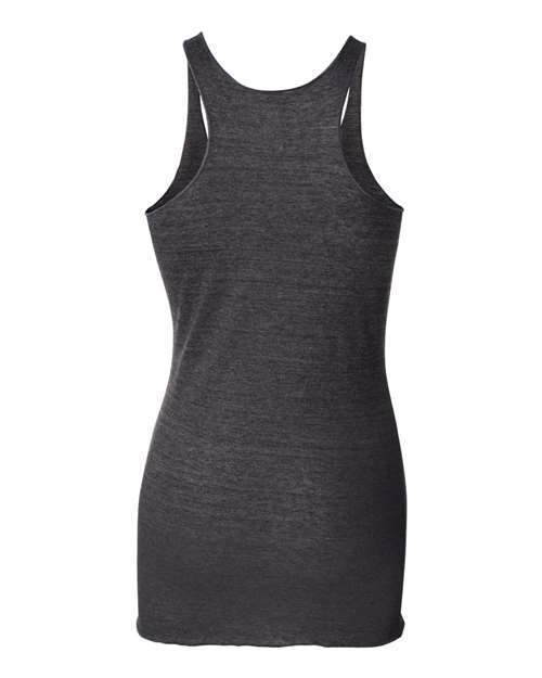 Bella + Canvas 8430 Ladies' Triblend Racerback Tank #color_CHAR-BLACK TRIB