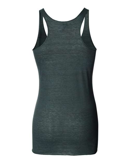 Bella + Canvas 8430 Ladies' Triblend Racerback Tank #color_EMERALD TRIBLEND