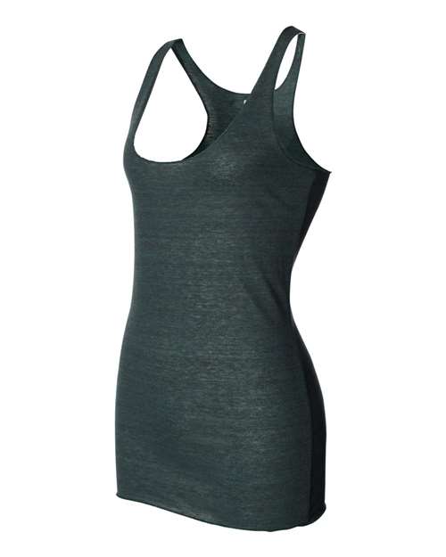 Bella + Canvas 8430 Ladies' Triblend Racerback Tank #color_EMERALD TRIBLEND
