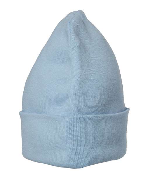 Rabbit Skins 4451 Infant Baby Rib Cap #color_LIGHT BLUE