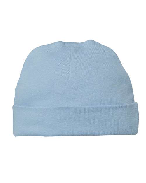 Rabbit Skins 4451 Infant Baby Rib Cap #color_LIGHT BLUE