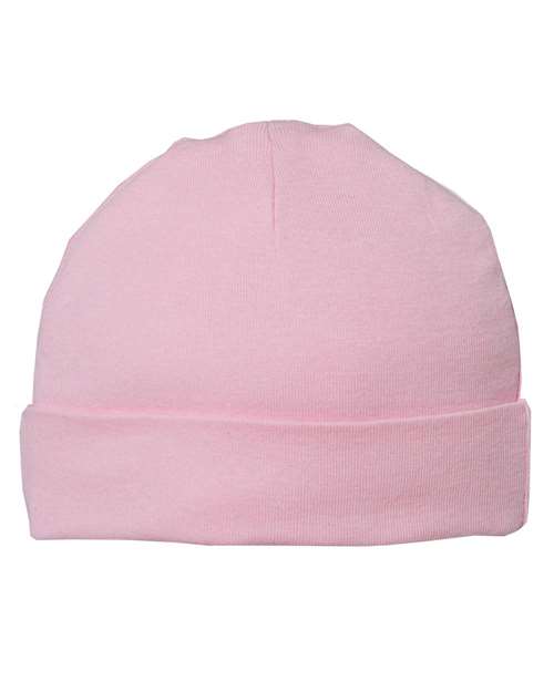 Rabbit Skins 4451 Infant Baby Rib Cap #color_PINK