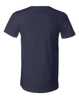 Bella + Canvas 3005 Unisex Jersey Short-Sleeve V-Neck T-Shirt #color_NAVY