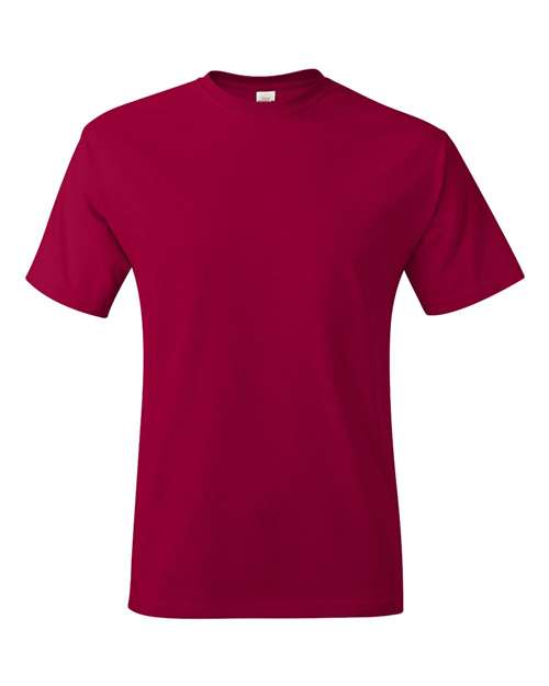 Hanes 5250T Men's Authentic-T T-Shirt #color_DEEP RED