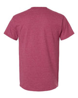 Gildan G200 Adult Ultra Cotton T-Shirt #color_HEATHER CARDINAL