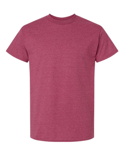 Gildan G200 Adult Ultra Cotton T-Shirt #color_HEATHER CARDINAL