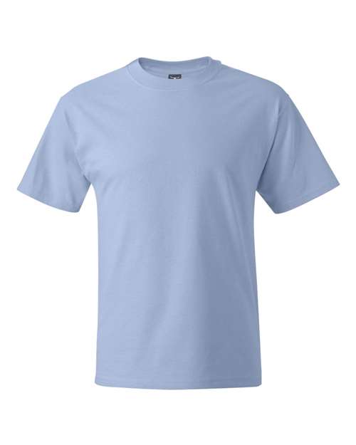 Hanes 5180 Unisex Beefy-T T-Shirt #color_LIGHT BLUE