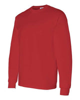 Gildan G540 Adult Heavy Cotton Long-Sleeve T-Shirt #color_RED