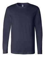 Bella + Canvas 3501 Unisex Jersey Long-Sleeve T-Shirt #color_NAVY