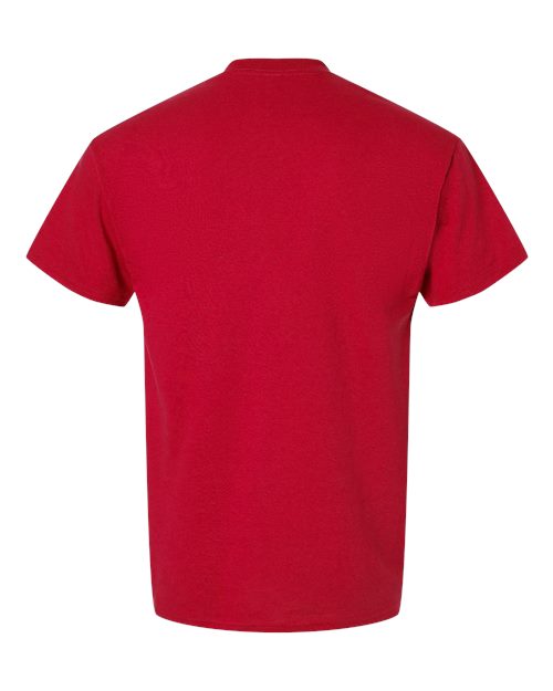 Gildan G800 Adult 50/50 T-Shirt #color_RED