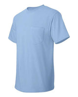 Hanes H5590 Men's Authentic-T Pocket T-Shirt #color_LIGHT BLUE