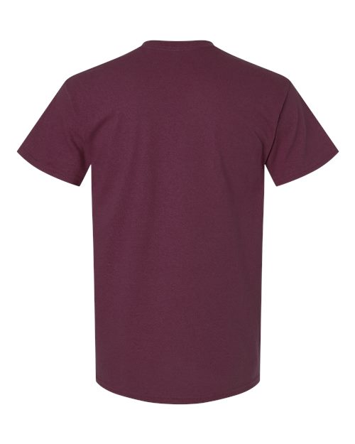Gildan G230 Adult Ultra Cotton  Pocket T-Shirt #color_MAROON