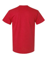 Gildan G230 Adult Ultra Cotton  Pocket T-Shirt #color_RED