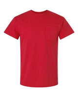 Gildan G230 Adult Ultra Cotton  Pocket T-Shirt #color_RED