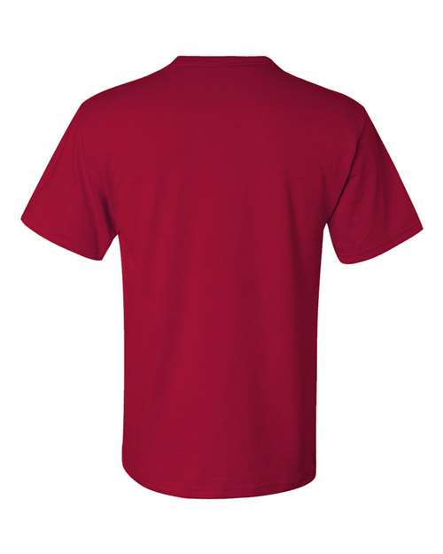 Jerzees 29P Adult DRI-POWER ACTIVE Pocket T-Shirt #color_TRUE RED