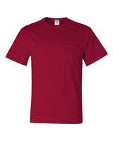 Jerzees 29P Adult DRI-POWER ACTIVE Pocket T-Shirt #color_TRUE RED