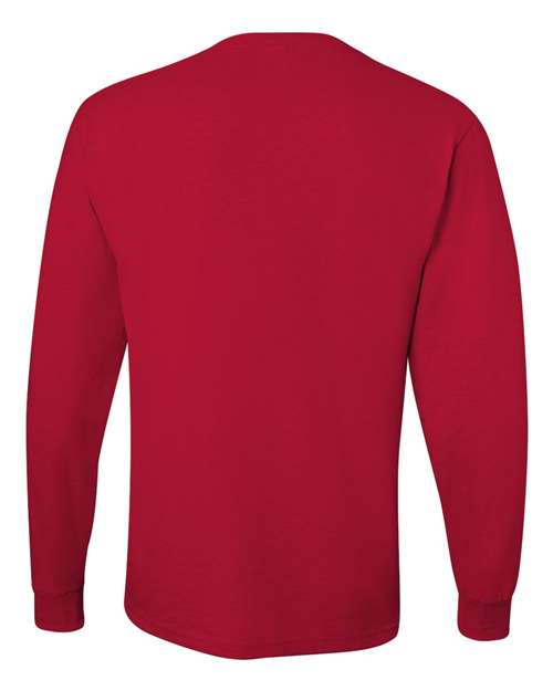 Jerzees 29L Adult DRI-POWER ACTIVE Long-Sleeve T-Shirt #color_TRUE RED