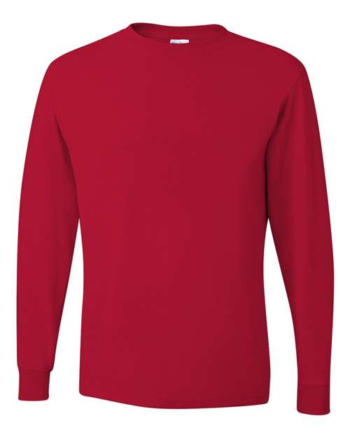 Jerzees 29L Adult DRI-POWER ACTIVE Long-Sleeve T-Shirt #color_TRUE RED
