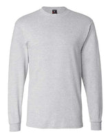 Hanes 5186 Adult Long-Sleeve Beefy-T #color_ASH