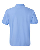 Hanes 054 Adult 50/50 EcoSmart Jersey Knit Polo #color_LIGHT BLUE