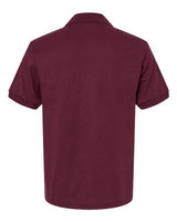 Gildan G880 Adult 50/50 Jersey Polo #color_MAROON