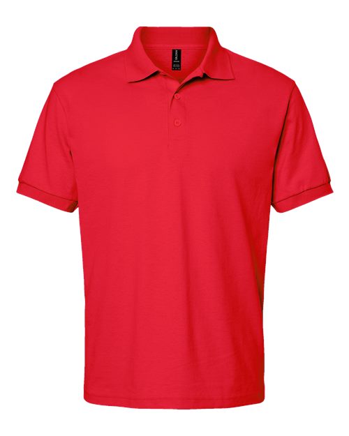 Gildan G880 Adult 50/50 Jersey Polo #color_RED