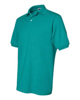 Jerzees 437 Adult SpotShield Jersey Polo #color_JADE