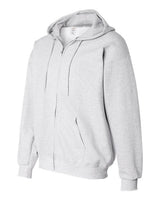 Hanes F280 Adult Ultimate Cotton 90/10 Full-Zip Hooded Sweatshirt #color_ASH