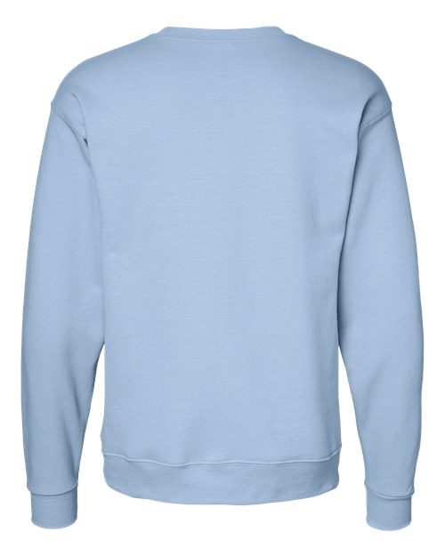 Hanes P1607 Unisex Ecosmart 50/50 Crewneck Sweatshirt #color_LIGHT BLUE