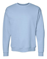 Hanes P1607 Unisex Ecosmart 50/50 Crewneck Sweatshirt #color_LIGHT BLUE