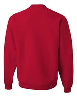 Jerzees 4662 Adult Super Sweats NuBlend Fleece Crew #color_TRUE RED