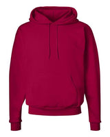 Hanes P170 Unisex Ecosmart 50/50 Pullover Hooded Sweatshirt #color_DEEP RED