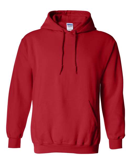 Gildan G185 Adult Heavy Blend 50/50 Hooded Sweatshirt #color_RED