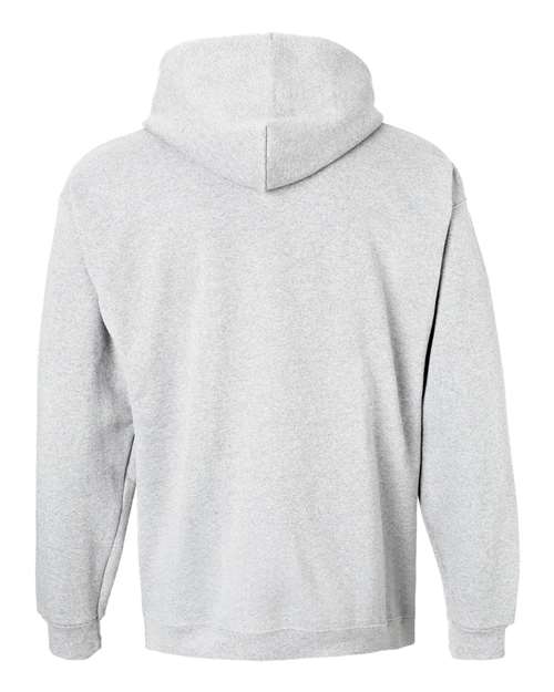 Hanes F170 Adult Ultimate Cotton 90/10 Pullover Hooded Sweatshirt #color_ASH