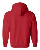 Gildan G186 Adult Heavy Blend 50/50 Full-Zip Hooded Sweatshirt #color_RED