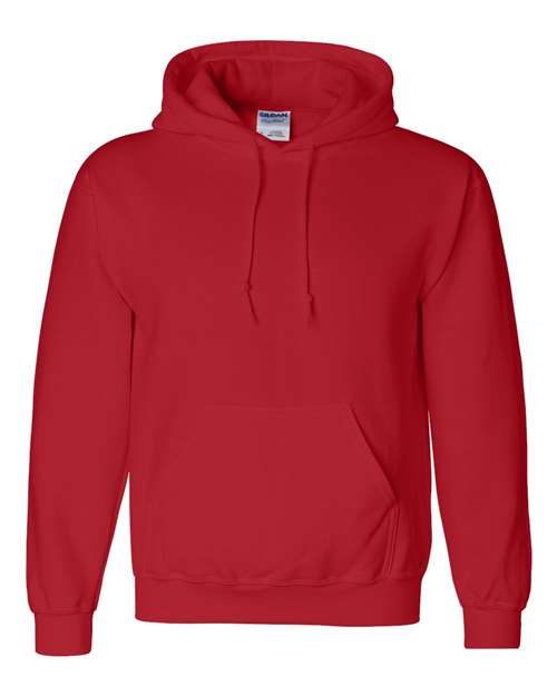 Gildan G125 Adult DryBlend Adult 50/50 Hooded Sweatshirt #color_RED