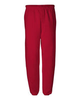 Jerzees 973 Adult NuBlend Fleece Sweatpants #color_TRUE RED