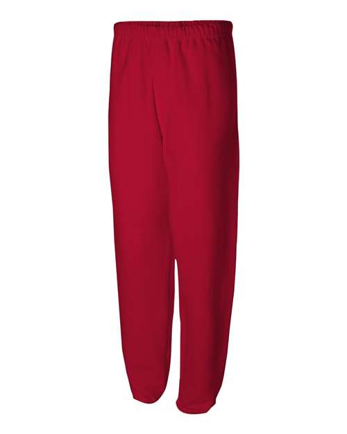 Jerzees 973 Adult NuBlend Fleece Sweatpants #color_TRUE RED