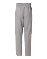 Jerzees 974MP Adult NuBlend Open-Bottom Fleece Sweatpants #color_OXFORD