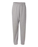 Jerzees 974MP Adult NuBlend Open-Bottom Fleece Sweatpants #color_OXFORD