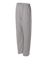 Jerzees 974MP Adult NuBlend Open-Bottom Fleece Sweatpants #color_OXFORD