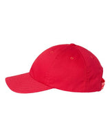 Classic Caps USA200 USA-Made Dad Hat #color_Red