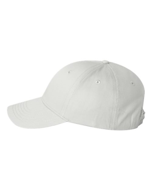 Valucap VC100 Lightweight Twill Cap #color_White