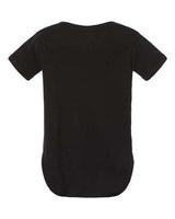 Rabbit Skins 4400 Infant Baby Rib Bodysuit #color_BLACK