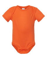 Rabbit Skins 4400 Infant Baby Rib Bodysuit #color_ORANGE