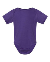 Rabbit Skins 4400 Infant Baby Rib Bodysuit #color_PURPLE