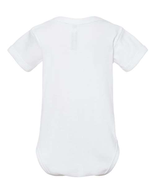 Rabbit Skins 4400 Infant Baby Rib Bodysuit #color_WHITE