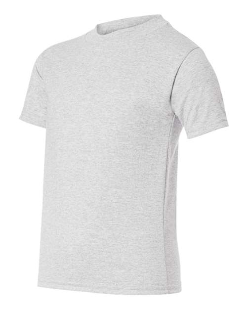 Hanes 5370 Youth 50/50 T-Shirt #color_ASH
