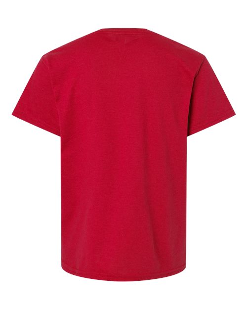 Gildan G800B Youth 50/50 T-Shirt #color_RED