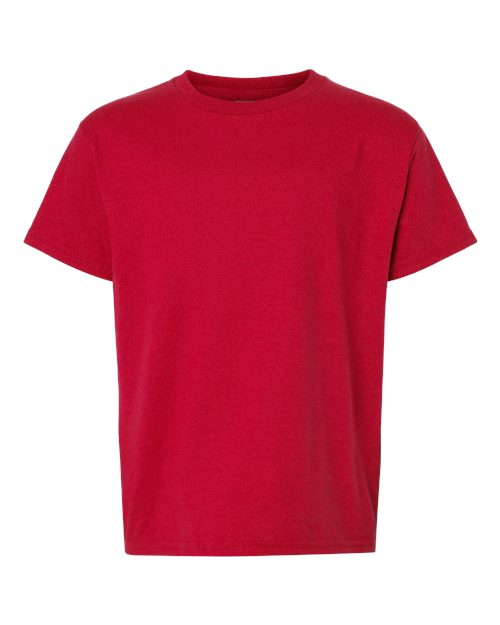 Gildan G800B Youth 50/50 T-Shirt #color_RED